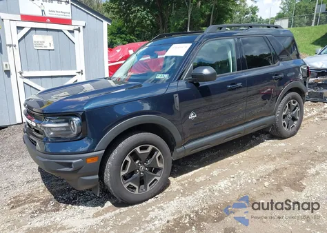 2022 Ford Bronco Sport Outer Banks z USA, uszkodzony, nr VIN 3FMCR9C66NRD00507